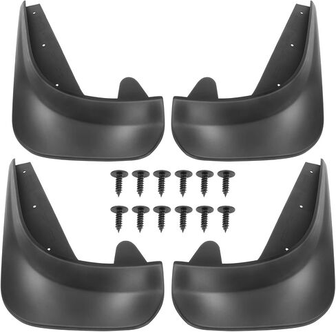 SCITOO 4PCS Mud Flaps Front & Fear Splash Guard Set Suitable for Toyota Avalon Avanza Camry C-HR for Highlander Hilux for Land Cruiser for RAV4 for Sienna for Tacoma 2004-2019 US44580_329126115 in Saudi Arabia