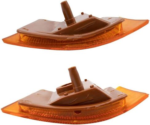 Brock Replacement Driver and Passenger 4 Pc Set Lower & Upper Signal Side Marker Lights Compatible with 1994-2002 C/K Pickup Truck in Kuwait