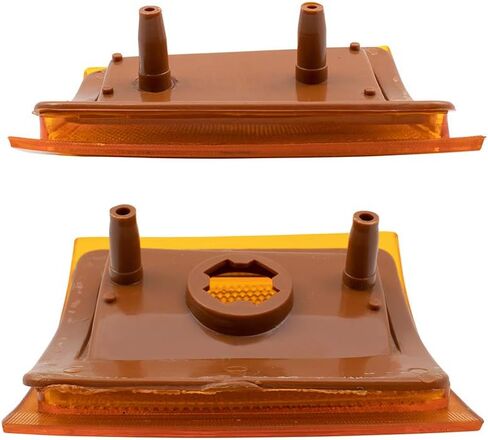 Brock Replacement Driver and Passenger 4 Pc Set Lower & Upper Signal Side Marker Lights Compatible with 1994-2002 C/K Pickup Truck in Kuwait