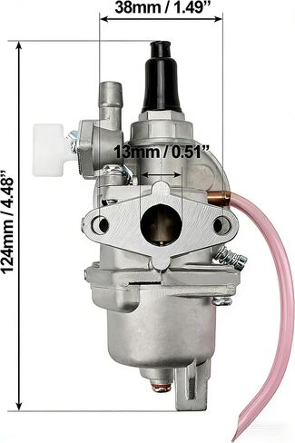 50cc المكربن ​​13 مللي متر استبدال ل SYX موتو هولشوت X-PRO بولت DB-H01 SSR كولستر 43cc 47cc 49cc 2 السكتة الدماغية صغيرة الترابية دراجة ATV أجزاء in Kuwait