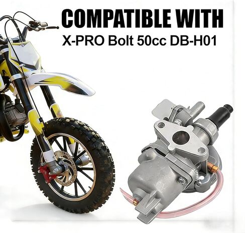 50cc المكربن ​​13 مللي متر استبدال ل SYX موتو هولشوت X-PRO بولت DB-H01 SSR كولستر 43cc 47cc 49cc 2 السكتة الدماغية صغيرة الترابية دراجة ATV أجزاء in Kuwait