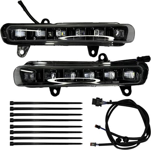 مصابيح ضباب LED على طراز المصفوفة، وأضواء مساعدة مع إشارات DRL وإشارات انعطاف لطرازات CVO الأحدث مقاس 23.5، كما أضافت Road Glide Street Glide ملحقات جديدة لتخفيضات الانسيابية (DRL وإشارة الانعطاف) in Kuwait
