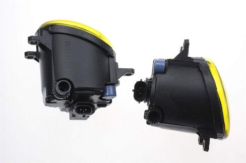Tiny Force Pair of Halogen Yellow Fog Light Lamp Left Right Side Compatible fwith Toyota Corolla Camry Highlander Prius Sienna Tacoma Avalon Venza RAV4 Yaris Matrix Solara GX460 IS250 IS350 RX350 in Saudi Arabia