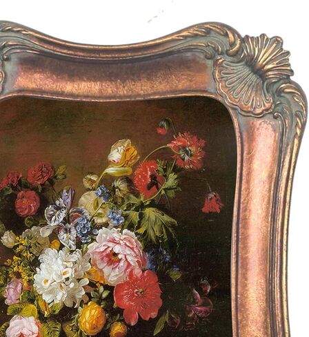 PARAFAYER Vintage Picture Frame 4x6 Inch, Antique Bronze Ornate Photo Frame With Floral Motif and Patina, High Definition Glass Front, Retro Home Decor Art Gallery (Bronze 4x6) in Saudi Arabia
