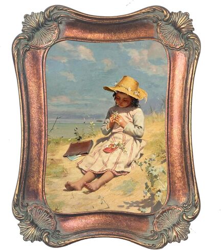 PARAFAYER Vintage Picture Frame 4x6 Inch, Antique Bronze Ornate Photo Frame With Floral Motif and Patina, High Definition Glass Front, Retro Home Decor Art Gallery (Bronze 4x6) in Saudi Arabia