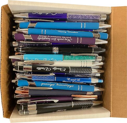 ExpressDesigns™ - 2lb Box Of Misprint Pens - Metal - Ink Ballpoint Bulk Ballpoint Retractable Lot Wholesale (2 pounds) in Saudi Arabia