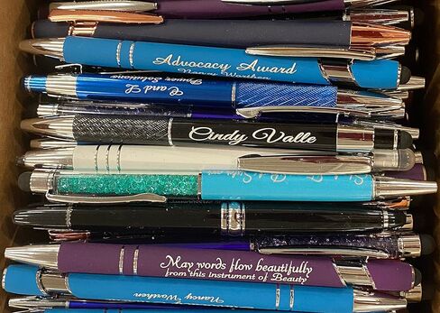 ExpressDesigns™ - 2lb Box Of Misprint Pens - Metal - Ink Ballpoint Bulk Ballpoint Retractable Lot Wholesale (2 pounds) in Saudi Arabia