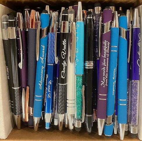 ExpressDesigns™ - 2lb Box Of Misprint Pens - Metal - Ink Ballpoint Bulk Ballpoint Retractable Lot Wholesale (2 pounds) in Saudi Arabia