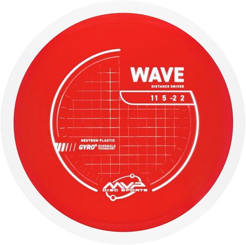 MVP Disc Sports Neutron Wave Disc Golf Distance Driver (قد تختلف الألوان) in Saudi Arabia