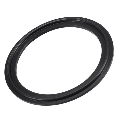 MECCANIXITY Fluorine Rubber Gasket Flange O-Ring for 2.5 Inch Vacuum Clamp Black Pack of 2 in Saudi Arabia