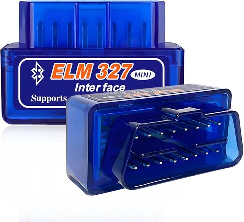 ELM327 OBDⅡ Car Auto Diagnostic Scanner, Mini Bluetooth Scan Tool Automotive Failure Detector, Professional Wireless Engine Fault Code Reader for Most OBDII Vehicles (1 PCS) in Saudi Arabia