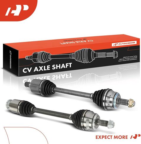 A-Premium Front CV Axle Shaft Assembly Compatible with Honda Pilot 2016-2022, Passport 2019-2022 & Acura MDX 2016-2020, 3.5L, Driver and Passenger Side, Set of 2 (1 Pair) in Saudi Arabia