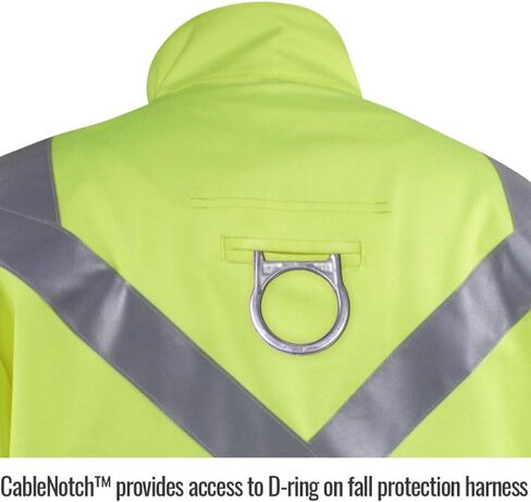 Black Stallion (JF1012-LM Safety Welding Jacket, 9 oz Flame Resistant Cotton, 2-Inch Silver Reflective Tape, Stand-Up Welder's Collar, 2X-Large, Safety Lime Green in Kuwait