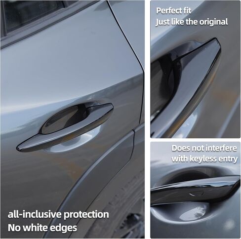 Compatible for CX50 Accessories Car Door Handle Cover Protector Design for Mazda 3 Accessories CX30 auto Accessories Mazda 3 Hatchback 2020-2026 CX30 No Adhesive Preserves Keyhole Access in Kuwait