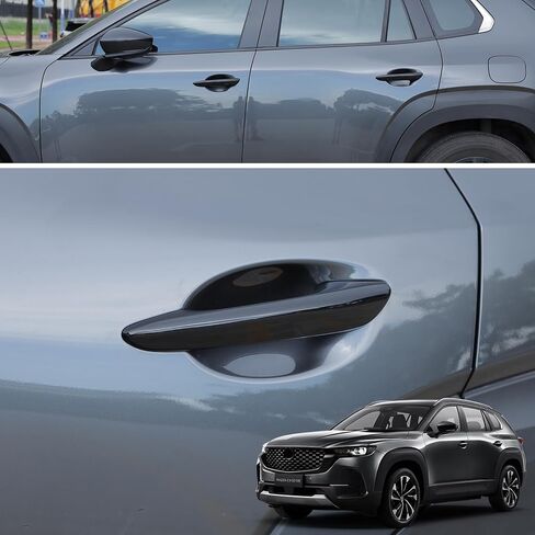 Compatible for CX50 Accessories Car Door Handle Cover Protector Design for Mazda 3 Accessories CX30 auto Accessories Mazda 3 Hatchback 2020-2026 CX30 No Adhesive Preserves Keyhole Access in Kuwait