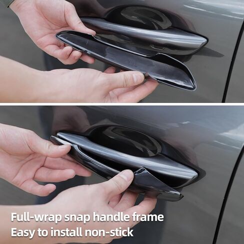 Compatible for CX50 Accessories Car Door Handle Cover Protector Design for Mazda 3 Accessories CX30 auto Accessories Mazda 3 Hatchback 2020-2026 CX30 No Adhesive Preserves Keyhole Access in Kuwait