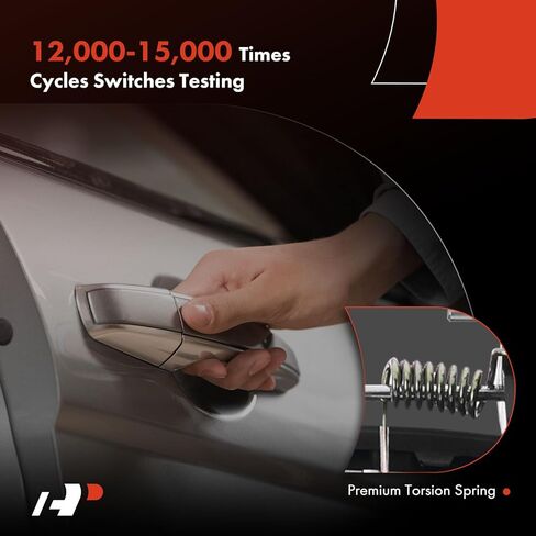مقبض باب خارجي للسائق الأمامي الأيسر من A-Premium متوافق مع Toyota Avalon 1995 1996 1997 1998 1999، أسود معبى، استبدال # 69220-AC020-C0 in Saudi Arabia