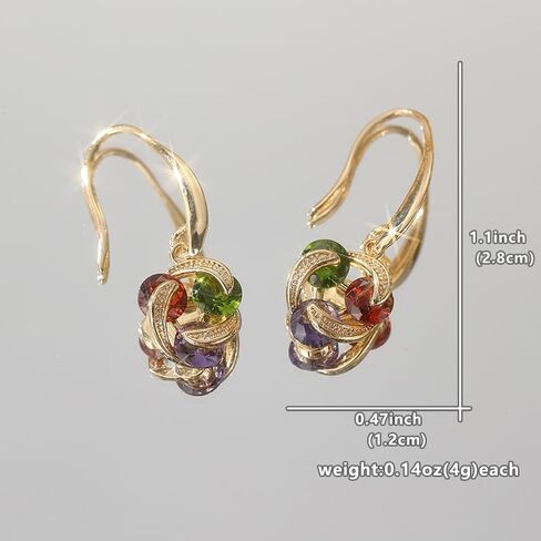 Exquisite Colorful Pendant Earrings on weddings or anniversaries, and serve as ideal holiday accessories. in Saudi Arabia