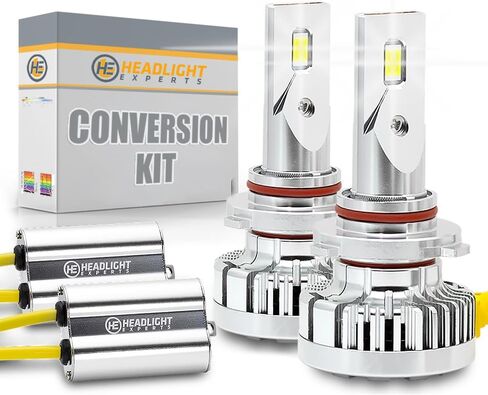 9005 مجموعة لمبات عالية الشعاع لعام 1990 كاديلاك ديفيل التوصيل والتشغيل 6000K 22,000 لومن مع Canbus مدمج خالٍ من الأخطاء (حزمة من 2) ضوء الضباب in Kuwait