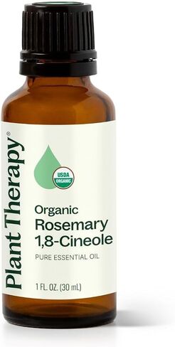 Plant Therapy Organic Rosemary Essential Oil 100% Pure, USDA Certified Organic, Undiluted, Natural Aromatherapy, Therapeutic Grade 10 mL (1/3 oz) in Saudi Arabia