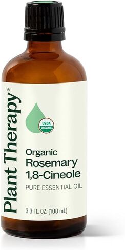 Plant Therapy Organic Rosemary Essential Oil 100% Pure, USDA Certified Organic, Undiluted, Natural Aromatherapy, Therapeutic Grade 10 mL (1/3 oz) in Saudi Arabia