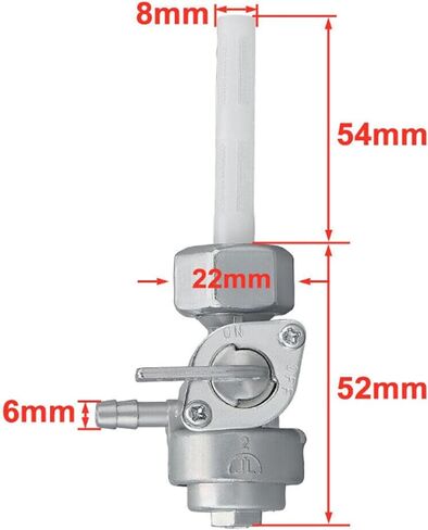 Compatible with Replacement Parts For Petcock Fuel Tank Valve For Cummins Onan HomeSite Power 2400 3500 6500 Generator in Kuwait