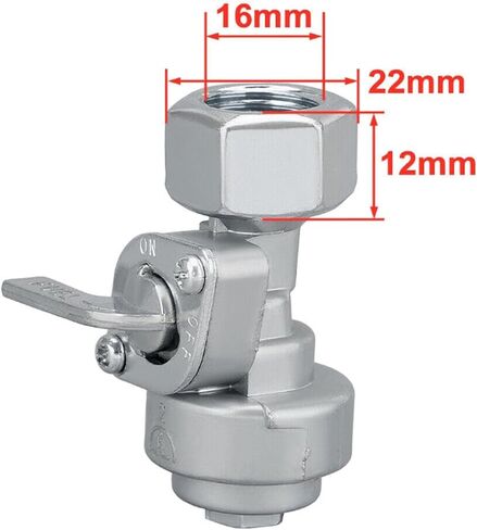 Compatible with Replacement Parts For Petcock Fuel Tank Valve For Cummins Onan HomeSite Power 2400 3500 6500 Generator in Kuwait