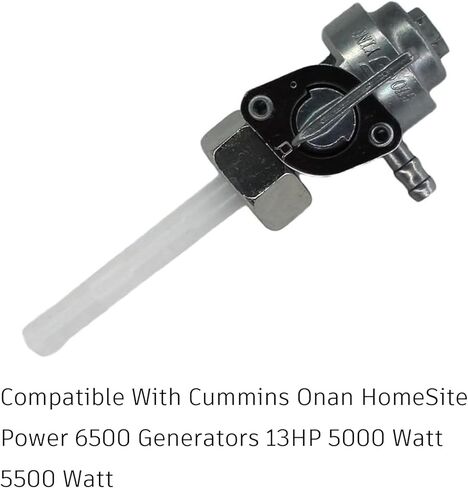 Compatible with Replacement Parts For Petcock Fuel Tank Valve For Cummins Onan HomeSite Power 2400 3500 6500 Generator in Kuwait