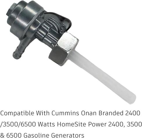 Compatible with Replacement Parts For Petcock Fuel Tank Valve For Cummins Onan HomeSite Power 2400 3500 6500 Generator in Kuwait