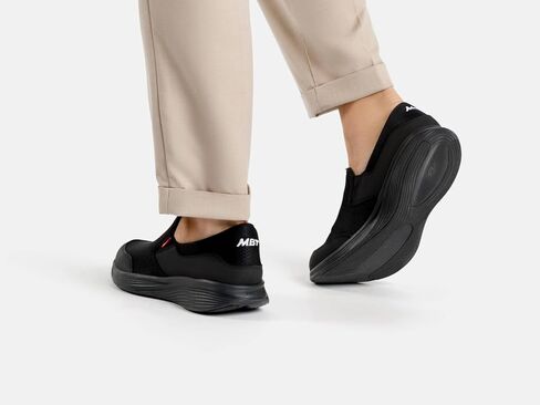 MBT Modena Iii Slip On Active Fitness Walking Shoes in Black for Men in Size 9 in Kuwait