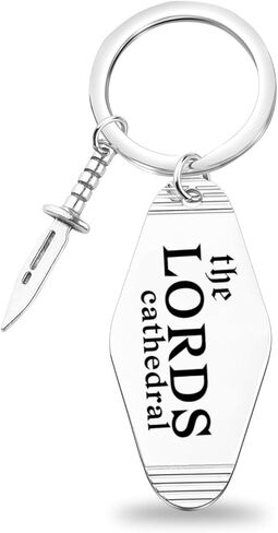 OKEYCH Dark Romance Book Inspired Gift I Vow You Vow We Vow Keychain Book Fan Jewelry Bookish Merch in Saudi Arabia