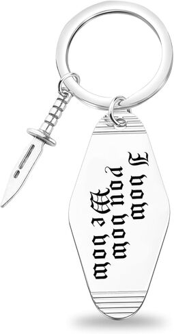 OKEYCH Dark Romance Book Inspired Gift I Vow You Vow We Vow Keychain Book Fan Jewelry Bookish Merch in Saudi Arabia