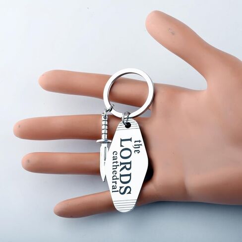 OKEYCH Dark Romance Book Inspired Gift I Vow You Vow We Vow Keychain Book Fan Jewelry Bookish Merch in Saudi Arabia