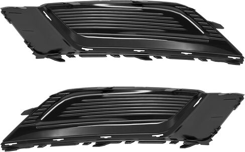 HECASA Pair Fog Light Cover Compatible with 2017 2018 Ford Fusion Fog Lamp Bezel Replacement for FO1039166 FO1038166 HS7Z17B814AA HS7Z17B814AB Textured Black ABS Plastic Driver&Passenger Side in Saudi Arabia