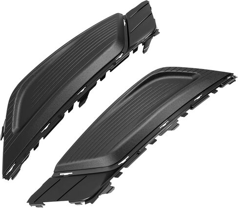 HECASA Pair Fog Light Cover Compatible with 2017 2018 Ford Fusion Fog Lamp Bezel Replacement for FO1039166 FO1038166 HS7Z17B814AA HS7Z17B814AB Textured Black ABS Plastic Driver&Passenger Side in Saudi Arabia