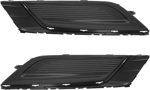 HECASA Pair Fog Light Cover Compatible with 2017 2018 Ford Fusion Fog Lamp Bezel Replacement for FO1039166 FO1038166 HS7Z17B814AA HS7Z17B814AB Textured Black ABS Plastic Driver&Passenger Side in Saudi Arabia