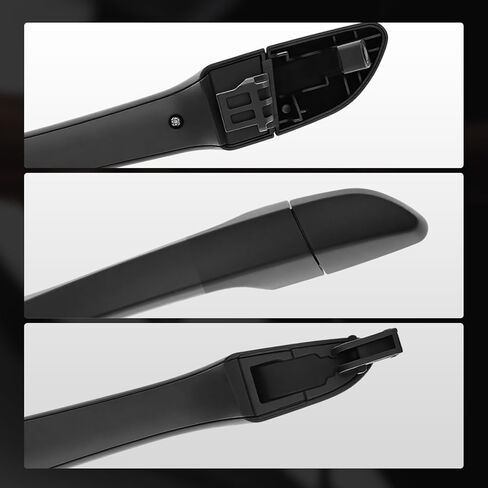 A-Premium Front Right Passenger Side Exterior Door Handle Compatible with Hyundai Kona 2018-2023, Kona Electric 2019-2023, Kona N 2022-2023, with Cover, Black in Saudi Arabia