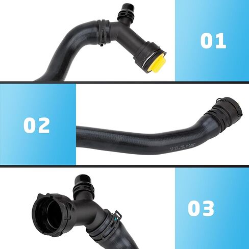 80D122101A خرطوم تبريد المحرك العلوي المشعاع متوافق مع Audi Q5 2.0T 2018 2019 2020 2021 2022 2023 2024 2025، OEM # 80A122101BK 80A122101AB 80D122101 in Kuwait