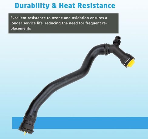 80D122101A خرطوم تبريد المحرك العلوي المشعاع متوافق مع Audi Q5 2.0T 2018 2019 2020 2021 2022 2023 2024 2025، OEM # 80A122101BK 80A122101AB 80D122101 in Kuwait