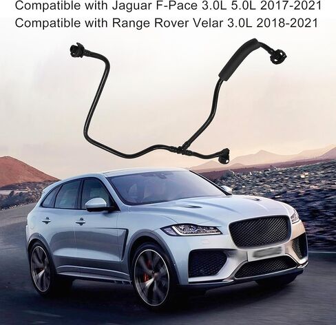 LR091813 Overflow Reservoir Hose Fit for Jaguar F-Pace 2017-2021 for Land Rover Range Rover Velar 2018-2021 Coolant Return Water Pipe in Saudi Arabia