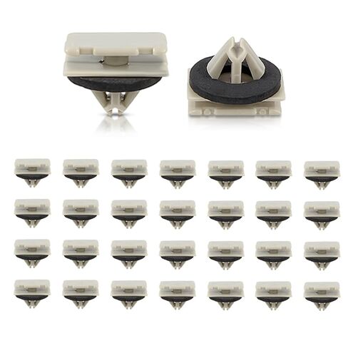 30PCS Rocker Moulding Clip and Fender Exterior Trim Clips for GM 11571175, 19352782, 11562250, 15127746 for Jeep Grand Cherokee Compass Cherokee for Buick 68172491AA, 68271803AA, 68395627A in Saudi Arabia