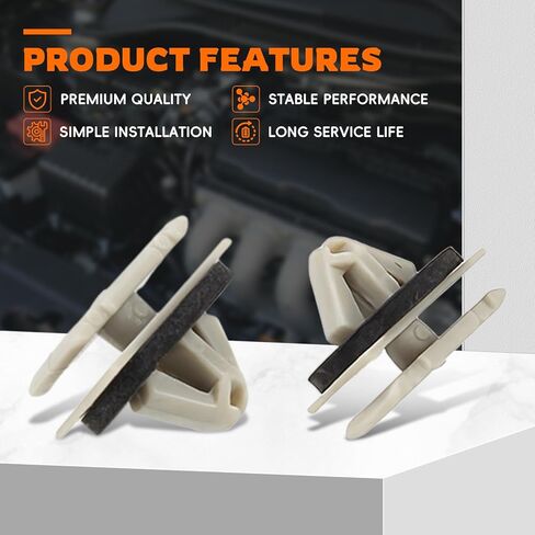 30PCS Rocker Moulding Clip and Fender Exterior Trim Clips for GM 11571175, 19352782, 11562250, 15127746 for Jeep Grand Cherokee Compass Cherokee for Buick 68172491AA, 68271803AA, 68395627A in Saudi Arabia