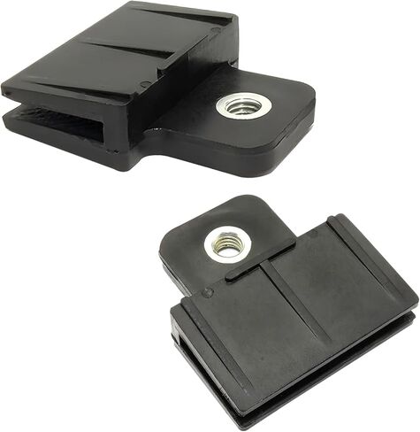 قطعتان من مشابك القنوات الزجاجية لباب نافذة السيارة، قطعة واحدة لتثبيت فتحة النافذة الأمامية للرفع السلس، دعامة منظم رفع الزجاج، مجموعة إصلاح الهيكل المستقر العالمي للسيارات (أسود) in Kuwait