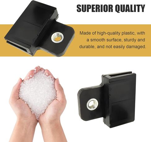 قطعتان من مشابك القنوات الزجاجية لباب نافذة السيارة، قطعة واحدة لتثبيت فتحة النافذة الأمامية للرفع السلس، دعامة منظم رفع الزجاج، مجموعة إصلاح الهيكل المستقر العالمي للسيارات (أسود) in Kuwait