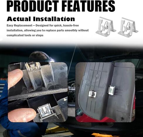 15PCS Car Retainer Clips,Metal Interior Car Trim Clips Replacement OEM#11519432,11588650,11588374,Automotive Fasteners Compatible with GMC Yukon/Sierra & Buick Enclave/Encore in Kuwait