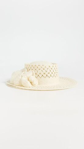 Lele Sadoughi Women's Zaha Straw Hat in Kuwait