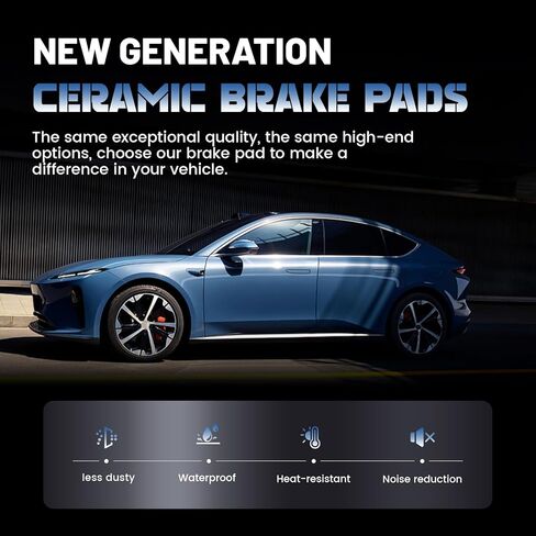 السيراميك مكبح قرصي مجموعة 8 قطعة استبدال الأمامي والخلفي مجموعة لميتسوبيشي أوتلاندر AWD FWD 2017 2018 2019 2020 ث/الأجهزة in Saudi Arabia