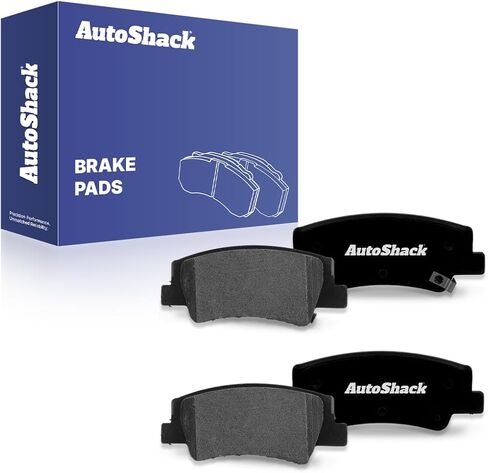 مجموعة وسادات الفرامل الخزفية الفاخرة الخلفية من AutoShack لاستبدال 2020-2025 Hyundai Sonata 2021-2024 Kia ​​K5 2022-2025 Hyundai Tucson 2023-2025 Kia Niro EV 4-PC in Kuwait