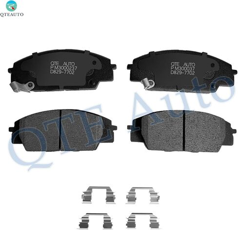 PM Auto Set of 8 Front-Rear D537 7418 Ceramic Brake Pads Compatible With 2006-2011 Honda Civic in Saudi Arabia