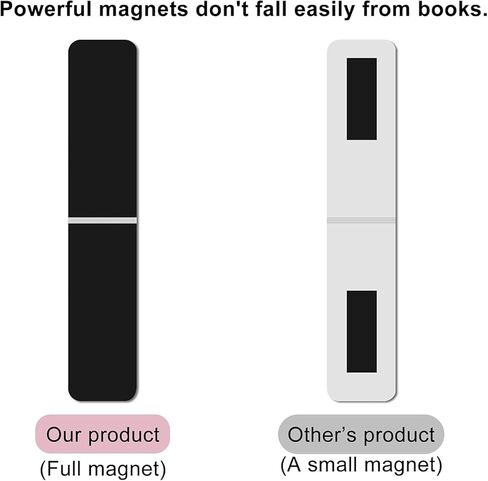 15 Pieces Bookmark, Magnetic Bookmarks for Women, Men, Book Lovers, Page Markers for Students Teachers Reading (Misty, Ocean, Emerald) in Saudi Arabia